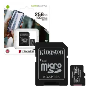 Kingston Canvas Select Plus microSDXC UHS-I Card - 100 MBPS